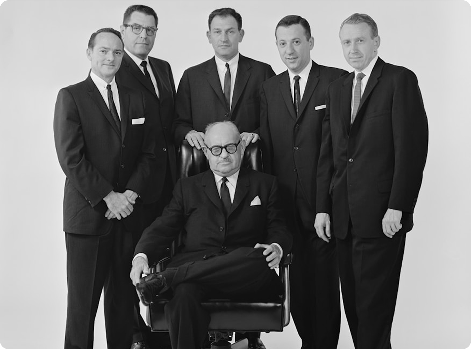 Company founders and leadership team from 1947